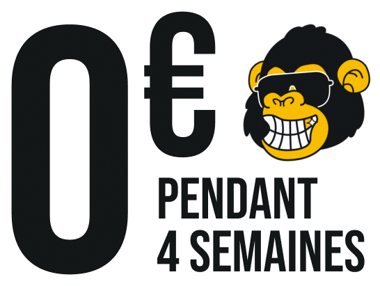 0€ pendant 4 semaines