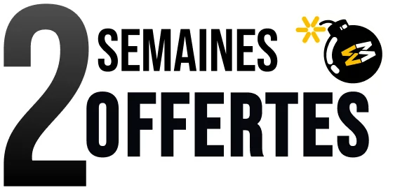 2 semaines offertes